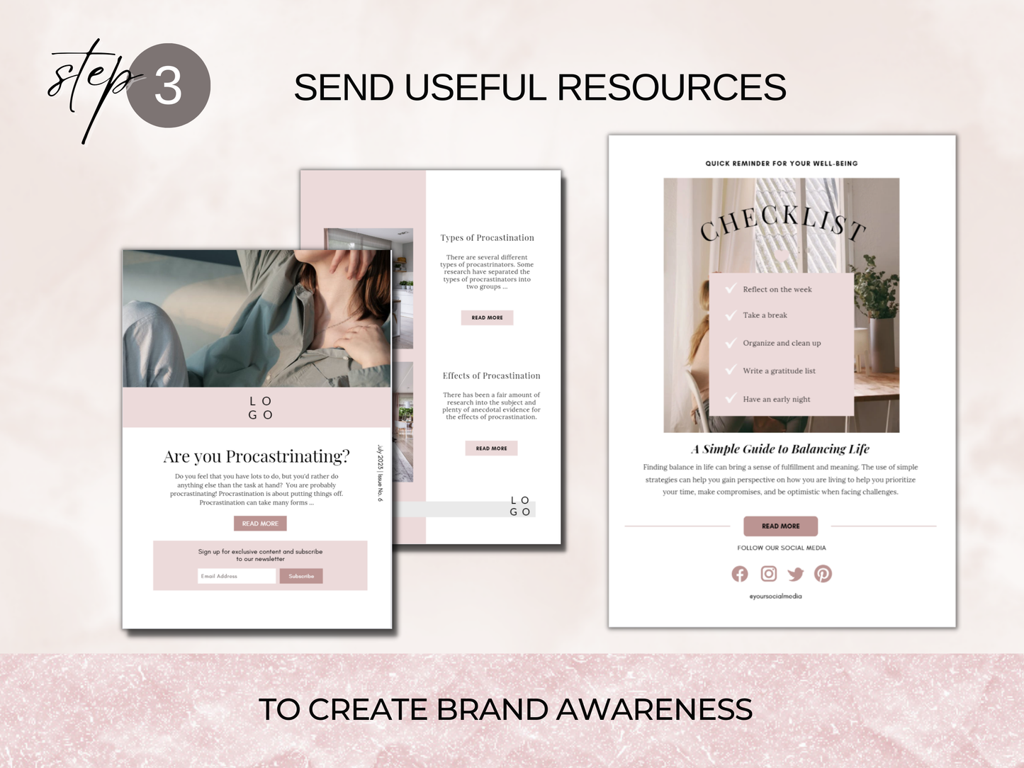 Email Newsletter Templates - Rosie