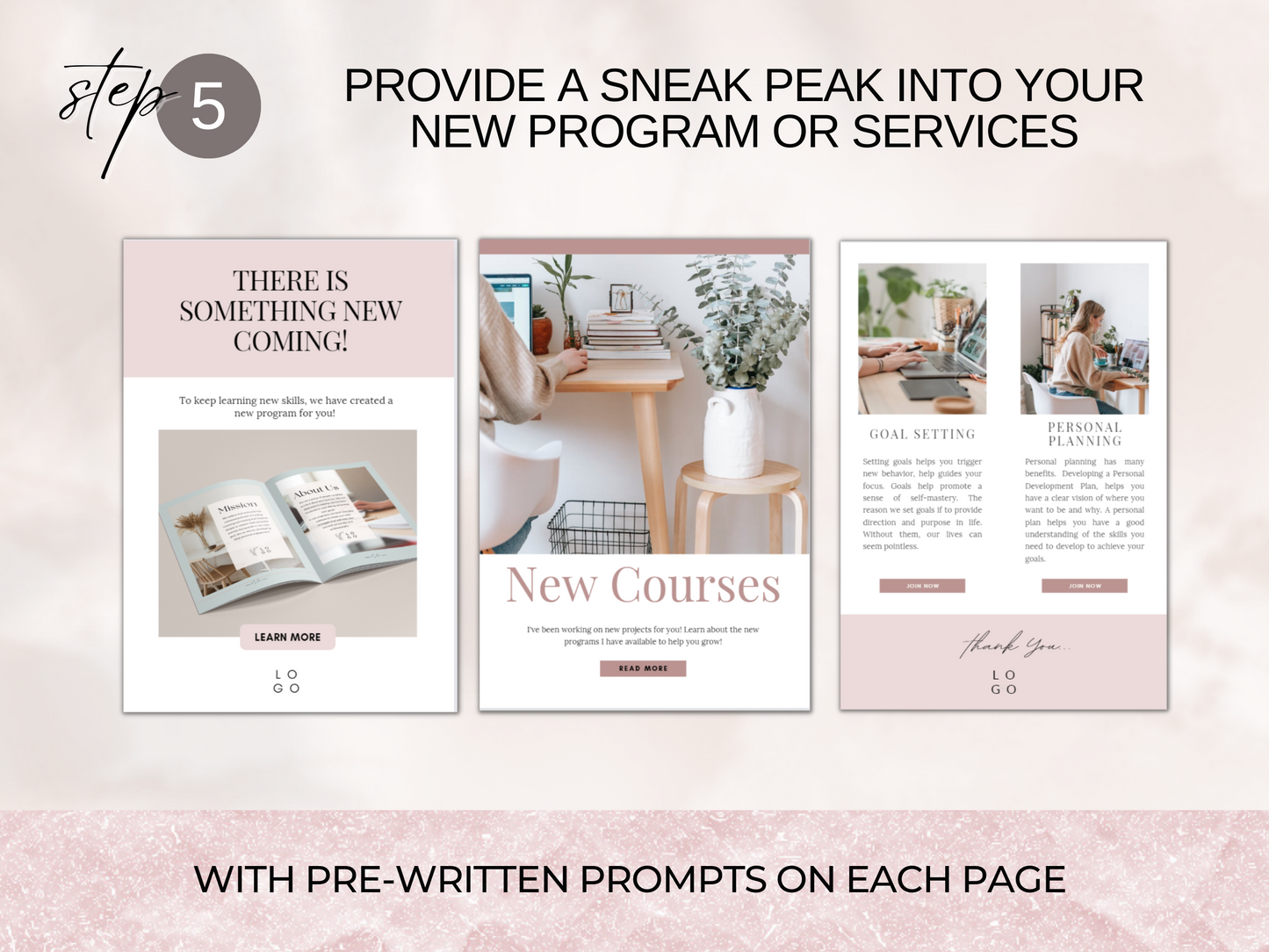 Email Newsletter Templates - Rosie