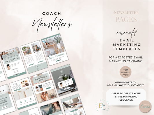 Email Newsletter Templates - Emerald