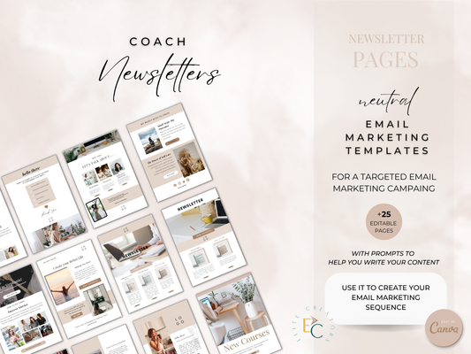 Email Newsletter Templates - Neutral