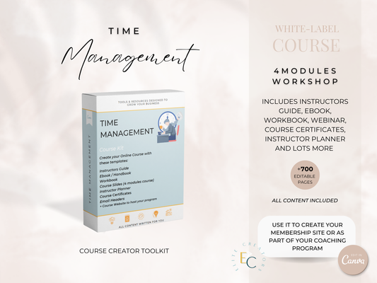 Time Management PLR Course