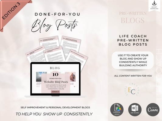 Edition 3 - PLR Blog Posts