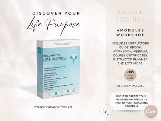 Discover Your Life Purpose PLR Course