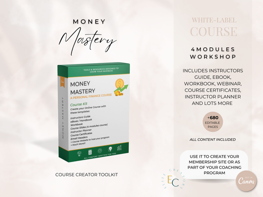 Money Mastery PLR Course