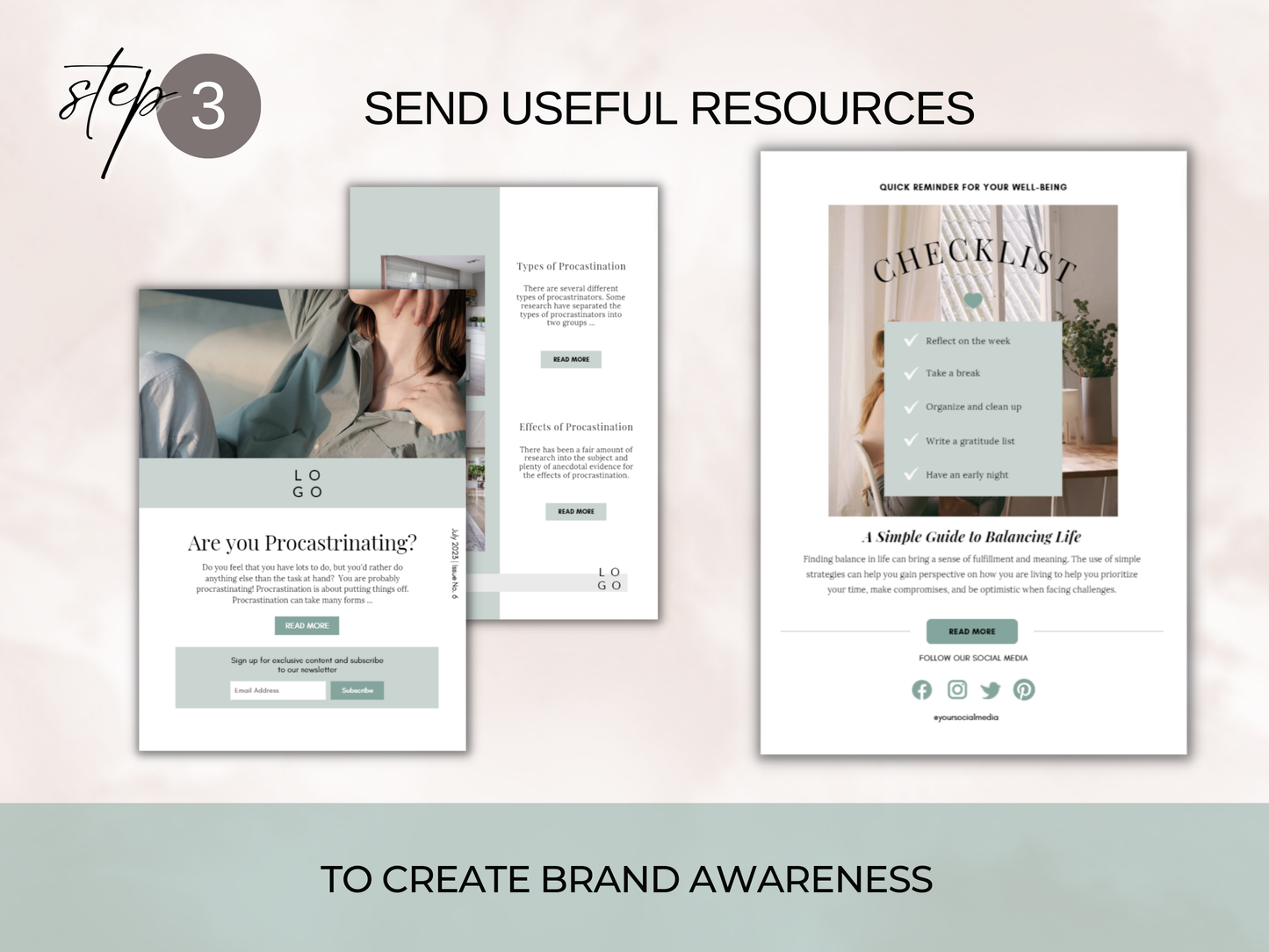 Email Newsletter Templates - Emerald