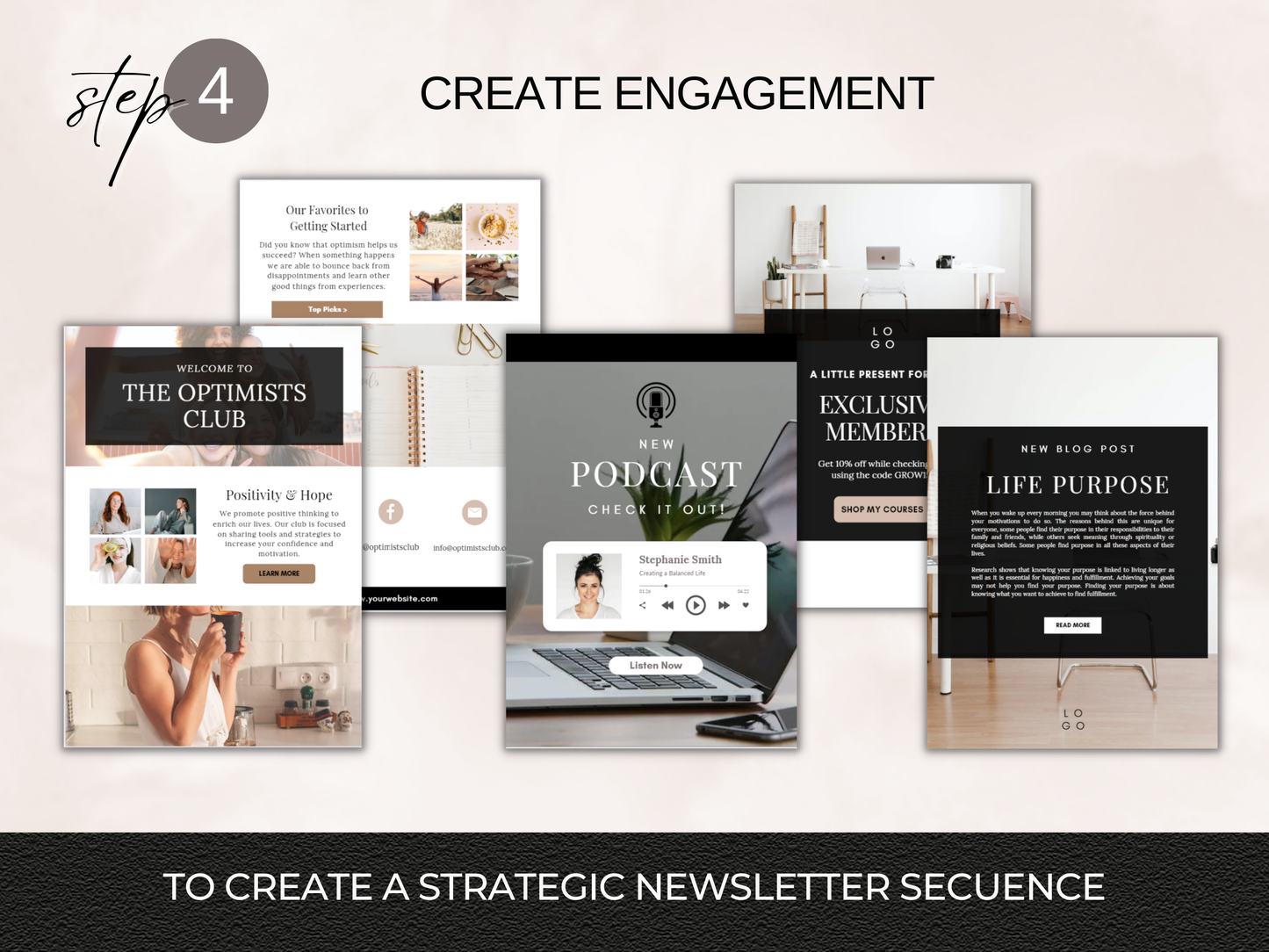 Email Newsletter Templates - Modern