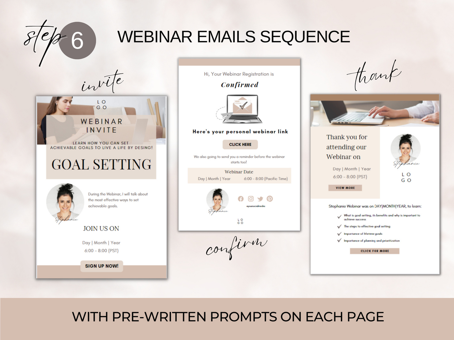 Email Newsletter Templates - Neutral